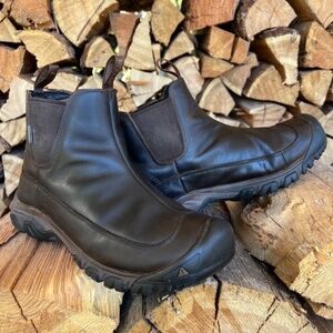 Keen Anchorage III Leather Boots, Euro 40.5, Excellent Condition, Deep Tread
